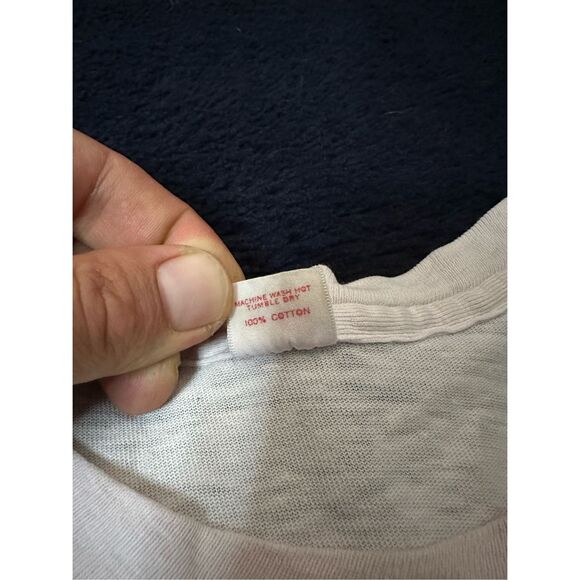 Vintage 1970s Unadilla Motorcross Trans AMA International Racing Cotton Thin T S - Picture 7 of 10